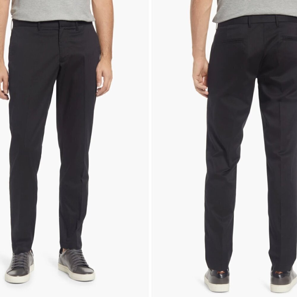 Nordstrom Slim Fit CoolMax® Flat Front Performance Chinos Size 31W/32L
